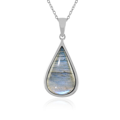 Labradorite Silver Necklace
