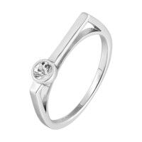 Danburite Silver Ring