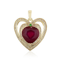 9K Madagascar Ruby Gold Pendant (de Melo)