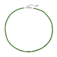 Mystic Hematite Silver Necklace