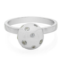 Zircon Silver Ring