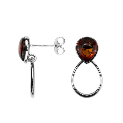 Baltic Amber Silver Earrings (dagen)
