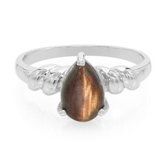 Red Tiger´s Eye Silver Ring