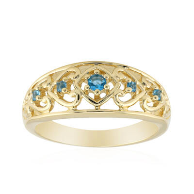 9K Hauynite Gold Ring