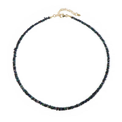 Mezezo Opal Silver Necklace