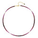 Ruby Silver Necklace