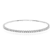 14K I1 (H) Diamond Gold Bangle (CIRARI)