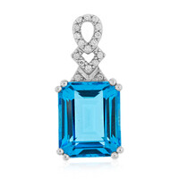 Marambaia Topaz Silver Pendant