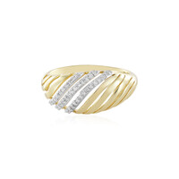 9K SI2 (H) Diamond Gold Ring (de Melo)