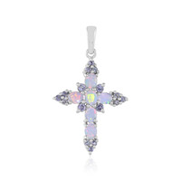 Welo Opal Silver Pendant