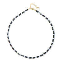 Black Hematite Silver Necklace