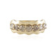 9K I2 Champagne Diamond Gold Ring (de Melo)