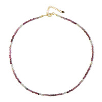 Tanzanian Ruby Silver Necklace