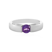 Moroccan Amethyst Silver Ring