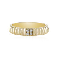 9K I2 (H) Diamond Gold Ring (de Melo)