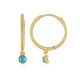 Turquoise Silver Earrings