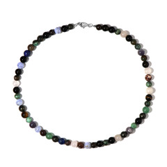 Green Aventurine Silver Necklace