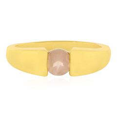 Rose Quartz Silver Ring