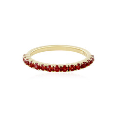 9K Tanzanian Ruby Gold Ring