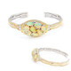 Welo Opal Silver Bangle (Gems en Vogue)