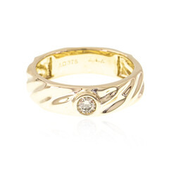 9K Champagne Diamond Gold Ring (de Melo)