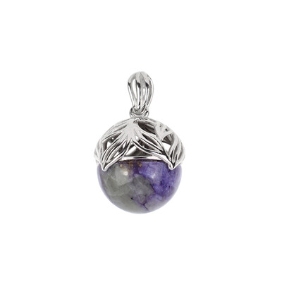 Charoite Silver Pendant (dagen)