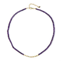 Zambian Amethyst Silver Necklace