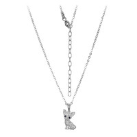 White Topaz Silver Necklace