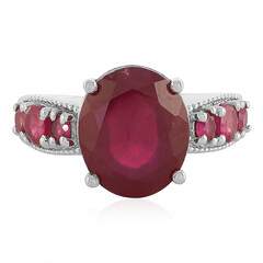 Madagascar Ruby Silver Ring
