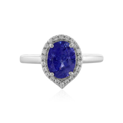 Tanzanite Silver Ring