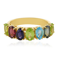 Peridot Silver Ring