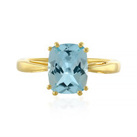 Sky Blue Topaz Silver Ring