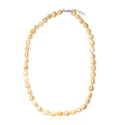 Freshwater pearl Silver Necklace (TPC)