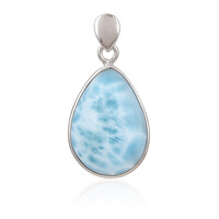 Larimar Silver Pendant