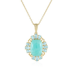 Amazonite Silver Necklace