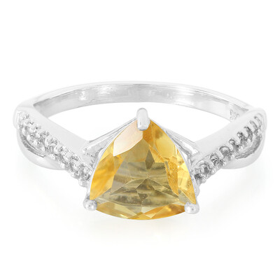 Citrine Silver Ring