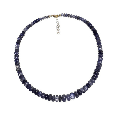 Iolite Silver Necklace