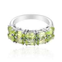Peridot Silver Ring
