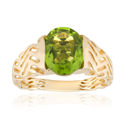 9K Peridot Gold Ring (Ornaments by de Melo)