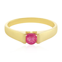 Madagascar Pink Sapphire Silver Ring