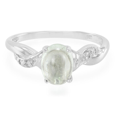 Cuprian Tourmaline Silver Ring
