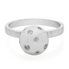 Zircon Silver Ring