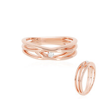 SI2 (J) Diamond Silver Ring