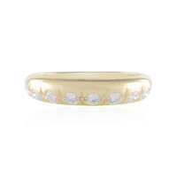 9K IF (G) Diamond Gold Ring (de Melo)