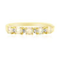 9K Welo Opal Gold Ring