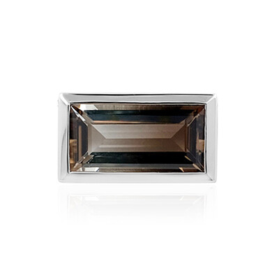 Bi Colour Quartz Silver Pendant (MONOSONO COLLECTION)