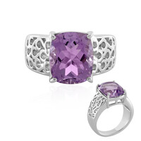 Azure Quartz Silver Ring