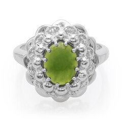 Imperial Chrysoprase Silver Ring