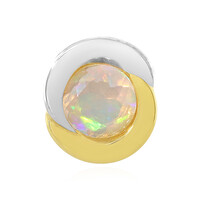 Welo Opal Silver Pendant
