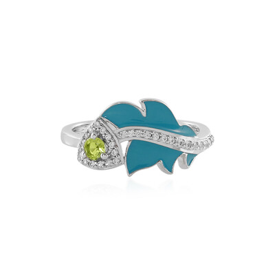Peridot Silver Ring